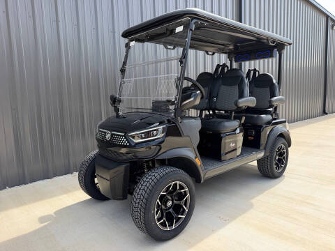 2026 Madjax Ascent in black — 4-passenger golf cart at Aledo Golf Carts