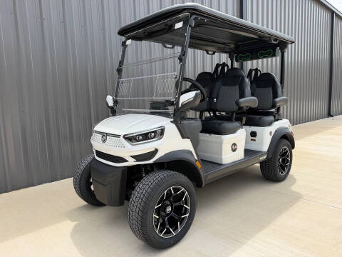 2026 Madjax Ascent in white — 4-passenger golf cart at Aledo Golf Carts